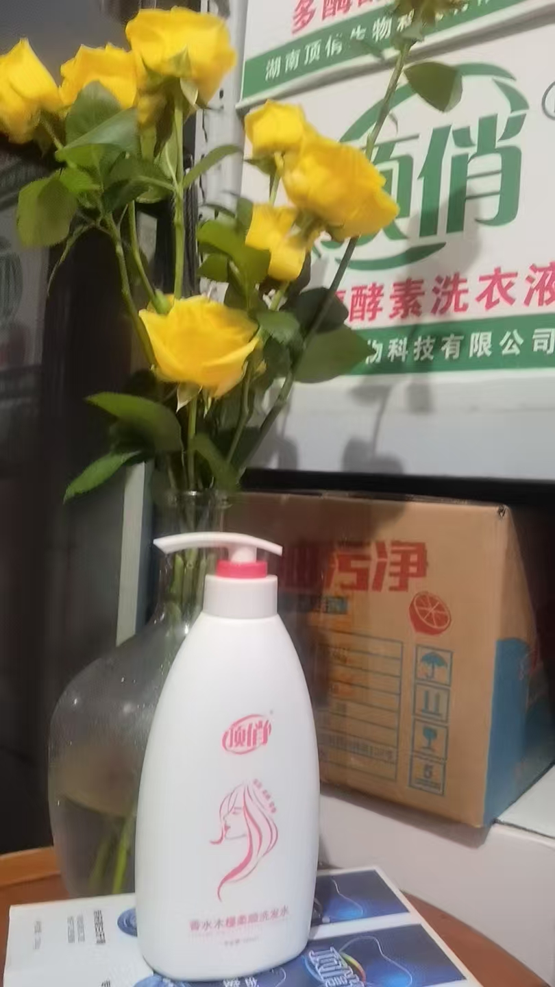 顶俏香水木槿柔顺洗发水